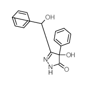 4-hydroxy-5-(hydroxy-phenyl-methyl)-4-phenyl-2H-pyrazol-3-one picture