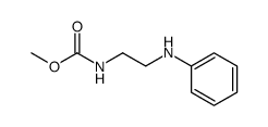 methyl (2-(phenylamino)ethyl)carbamate Structure