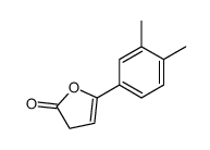 5-(3,4-dimethylphenyl)-3H-furan-2-one结构式