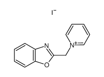 1-benzooxazol-2-ylmethyl-pyridinium; iodide结构式