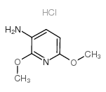 2,6-Dimethoxypyridin-3-amine hydrochloride structure