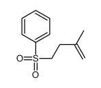 3-methylbut-3-enylsulfonylbenzene Structure
