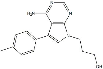 7H-Pyrrolo[2,3-d]pyriMidine-7-propanol,4-aMino-5-(4-Methylphenyl)- picture