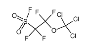 2-Trichloromethoxytetrafluoroethanesulfonyl fluoride结构式