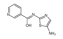 N-(5-amino-1,3-thiazol-2-yl)pyridine-3-carboxamide结构式