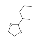 2-pentan-2-yl-1,3-dithiolane Structure