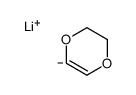 2,3-Dihydro-1,4-dioxin-2-yl-lithium结构式