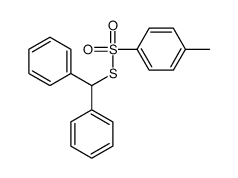 1-benzhydrylsulfanylsulfonyl-4-methylbenzene结构式