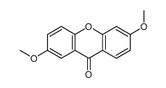 2,6-dimethoxyxanthen-9-one结构式