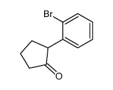 2-(2-bromophenyl)cyclopentanone结构式