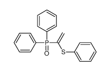 [phenyl(1-phenylsulfanylethenyl)phosphoryl]benzene结构式