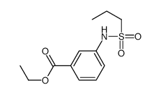 ethyl 3-(propylsulfonylamino)benzoate Structure