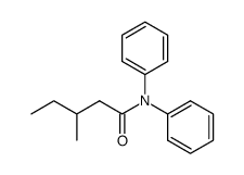 3-methyl-valeric acid diphenylamide结构式