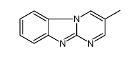 Pyrimido[1,2-a]benzimidazole, 3-methyl- (9CI) structure