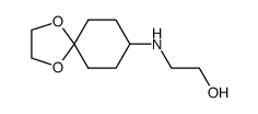 2-(1,4-dioxa-spiro[4.5]dec-8-ylamino)ethanol Structure