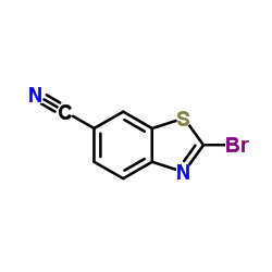 2-bromobenzo[d]thiazole-6-carbonitrile Structure