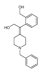 2-(1-benzyl-4-piperidylidene)-2-(2-hydroxymethylphenyl)ethanol结构式