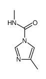 1H-Imidazole-1-carboxamide,N,4-dimethyl-(9CI) structure