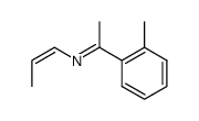 (E)-N-((Z)-prop-1-en-1-yl)-1-(o-tolyl)ethan-1-imine结构式