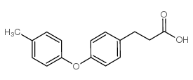 3-(4-(P-TOLYLOXY)PHENYL)PROPANOIC ACID结构式