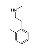 2-(2-iodophenyl)-N-methylethanamine Structure