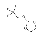 2-(2,2,2-trifluoroethoxy)-1,3,2-dioxaphospholane Structure