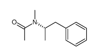 (S)-(+)-N-Acetyl-N-methylamphetamine Structure