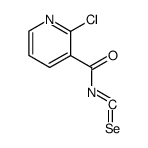 2-chloronicotinoyl isoselenocyanate Structure
