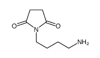 1-(4-aminobutyl)pyrrolidine-2,5-dione Structure