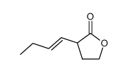 ((E)-3-But-1-enyl)-dihydro-furan-2-one结构式