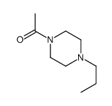 Piperazine, 1-acetyl-4-propyl- (7CI) Structure