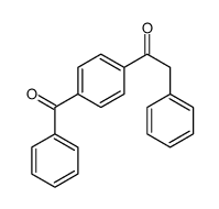 1-(4-benzoylphenyl)-2-phenylethanone Structure