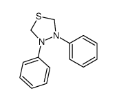 3,4-diphenyl-1,3,4-thiadiazolidine结构式