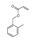 (2-methylphenyl)methyl prop-2-enoate Structure