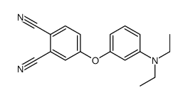 4-[3-(diethylamino)phenoxy]benzene-1,2-dicarbonitrile Structure