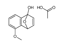 1,4-Epoxynaphthalen-1(4H)-ol, 5-methoxy-, acetate Structure