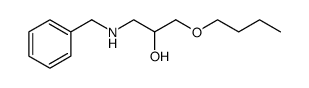 2-Propanol, 1-butoxy-3-[(phenylmethyl)amino]结构式