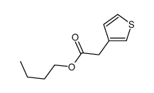 butyl 3-thienylacetate结构式
