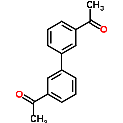 3,3'-Diacetylbiphenyl Structure