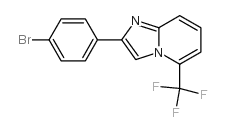 2-(4-bromophenyl)-5-(trifluoromethyl)imidazo[1,2-a]pyridine Structure