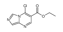 Ethyl 4-chloroimidazo[1,5-a]pyrimidine-3-carboxylate结构式