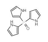 2-[bis(1H-pyrrol-2-yl)phosphoryl]-1H-pyrrole结构式