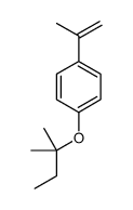 1-(2-methylbutan-2-yloxy)-4-prop-1-en-2-ylbenzene Structure
