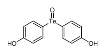 bis(4-hydroxyphenyl)telluroxide结构式