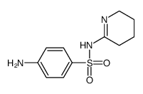 4-amino-N-(2,3,4,5-tetrahydropyridin-6-yl)benzenesulfonamide结构式