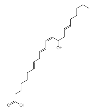 14-hydroxydocosa-7,10,12,16-tetraenoic acid结构式