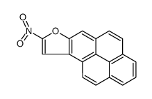 8-Nitropyreno(2,1-b)furan Structure