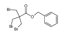 3-bromo-2,2-bis-bromomethyl-propionic acid benzyl ester Structure