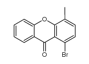 1-bromo-4-methyl-9H-9-xanthenone Structure