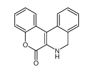 7,8-Dihydro-6H-chromeno[3,4-c]isoquinolin-6-one Structure